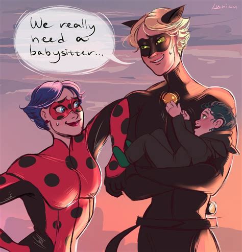 Cat Noir is saddened at the thought of his father being Hawk Moth. . Ladybug and cat noir sexing